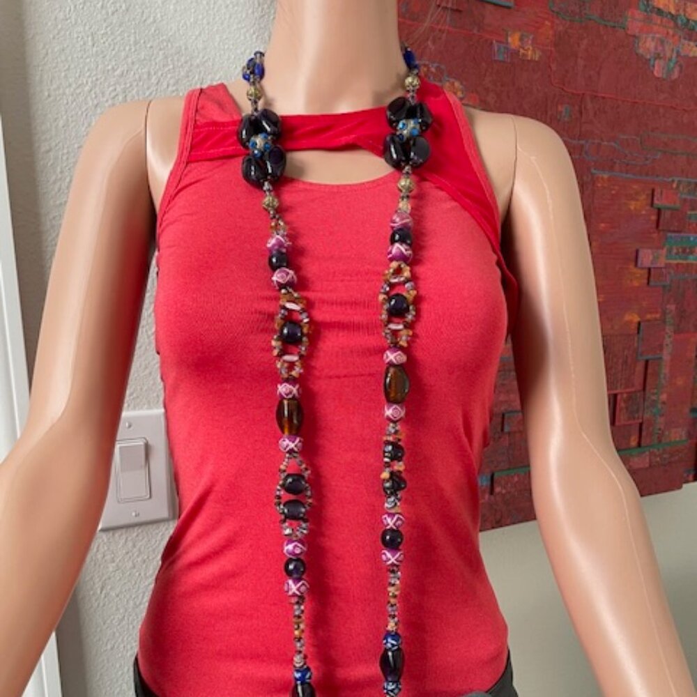 Glass Bead Necklace